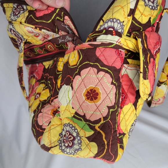 Vera Bradley Diaper Bag Tote Travel "Buttercup" retired. - Picture 8 of 12
